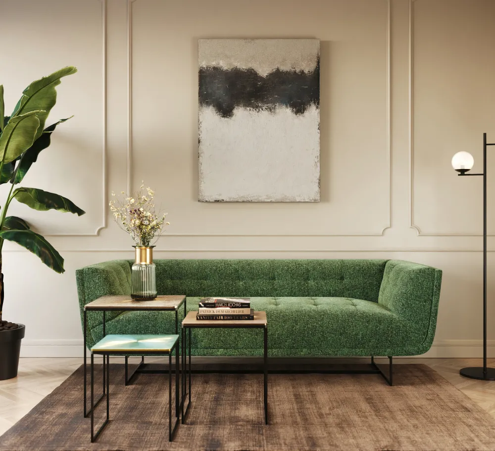 KARE Design Sohvapöydät*Ray Square Sivupöytä (3/Setti)