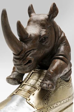 KARE Design Koriste-Esineet*Rhino Shoe Fetish Sarvikuono Koriste-esine 28cm