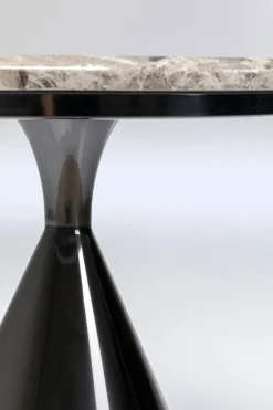 KARE Design Sohvapöydät|Olohuone*Rita Sivupöytä Musta Ø50cm