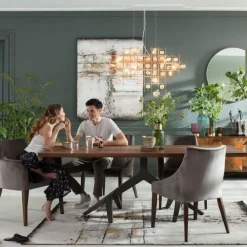 KARE Design Pöydät*Roots Dark Pöytä 100x220cm