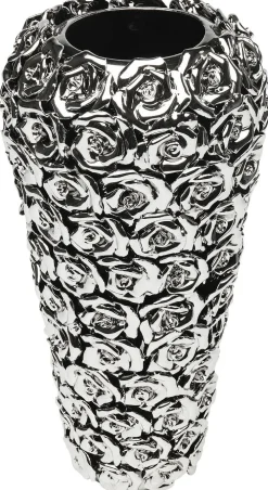 KARE Design Maljakot|Olohuone*Rose Multi Big Ruusu Maljakko, Kromi