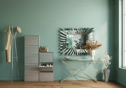 KARE Design Maljakot|Olohuone*Rose Multi Big Ruusu Maljakko, Kromi