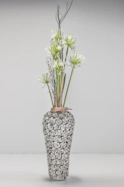 KARE Design Maljakot|Olohuone*Rose Multi Big Ruusu Maljakko, Kromi