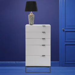 KARE Design Pöytävalaisimet*Rose Pöytävalaisin, Hopea 57cm