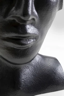 KARE Design Maljakot|Olohuone*Rostro Maljakko Musta 17cm