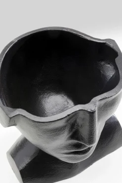 KARE Design Maljakot|Olohuone*Rostro Maljakko Musta 17cm