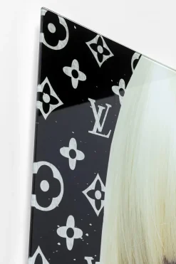 KARE Design Taulut|Olohuone*Runny Eyes Lasitaulu 80x80cm