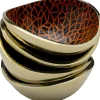KARE Design Astiat Snackseille*Samba Colore Crackle Koristekulhot 4-setti