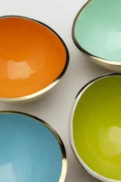 KARE Design Astiat Snackseille*Samba Colore Plain Koristekulhot 4-setti