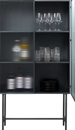 KARE Design Kaapit*San Diego Vitriinikaappi 90x170cm