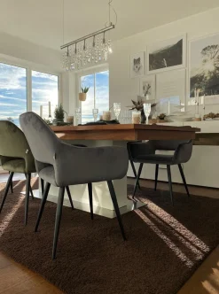 KARE Design Tuolit*San Francisco Tuoli Käsinojilla, Harmaa