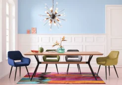 KARE Design Tuolit*San Francisco Tuoli Käsinojilla, Sininen