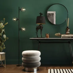 KARE Design Rahit Ja Jakkarat*Sandwich Grey Rahi, Jakkara Ø45cm