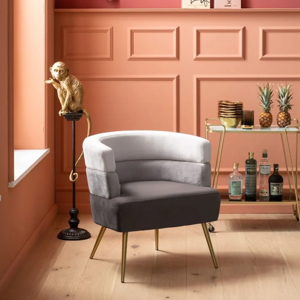 KARE Design Nojatuolit*Sandwich Nojatuoli, Harmaa