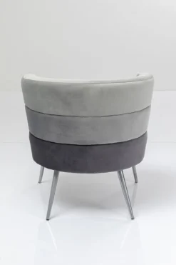 KARE Design Nojatuolit*Sandwich Nojatuoli, Harmaa