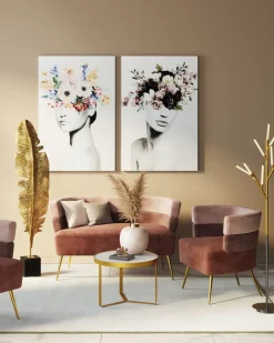 KARE Design Nojatuolit*Sandwich Nojatuoli, Mauve