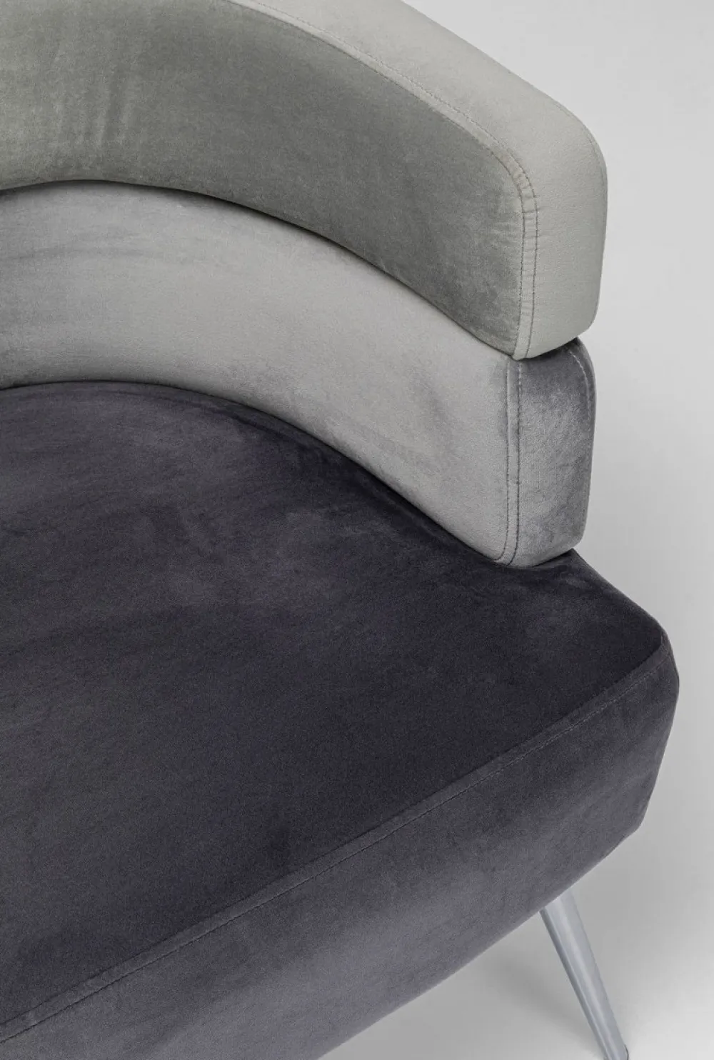 KARE Design Sohvat*Sandwich Sohva 2-istuttava Harmaa