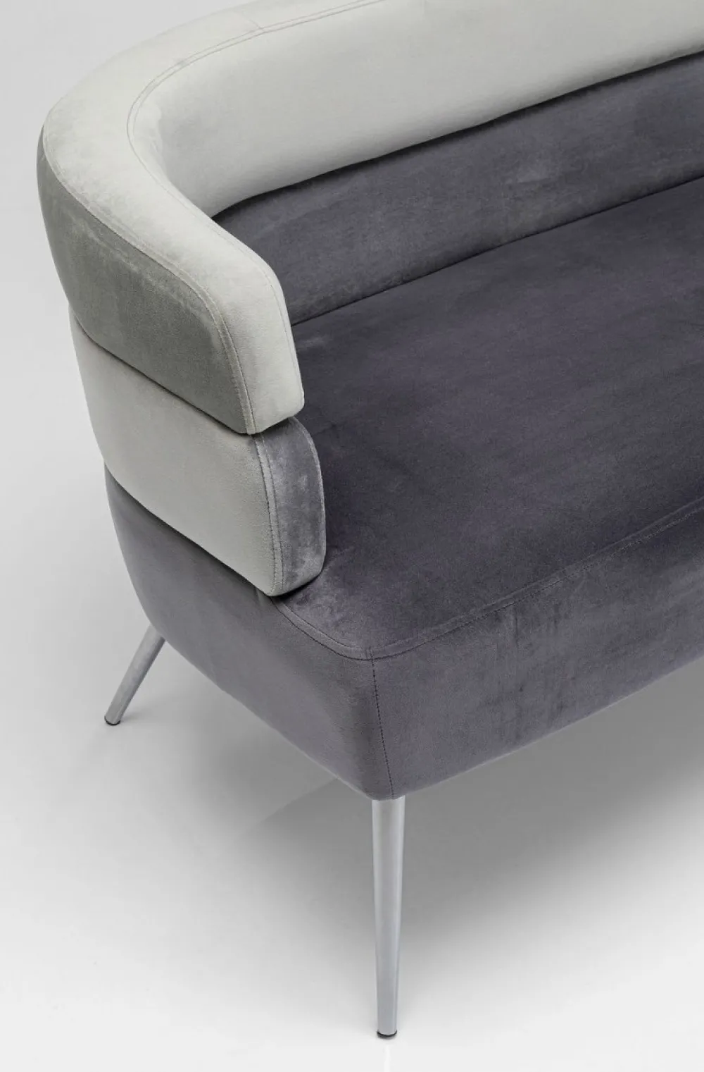 KARE Design Sohvat*Sandwich Sohva 2-istuttava Harmaa