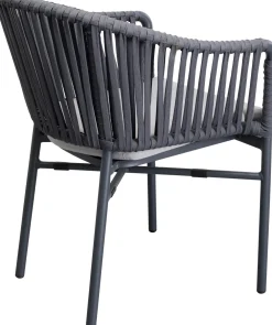 KARE Design Tuolit*Santanyi Tuoli Käsinojilla, Ulkokaluste, Tummanharmaa