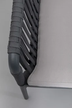 KARE Design Tuolit*Santanyi Tuoli Käsinojilla, Ulkokaluste, Tummanharmaa