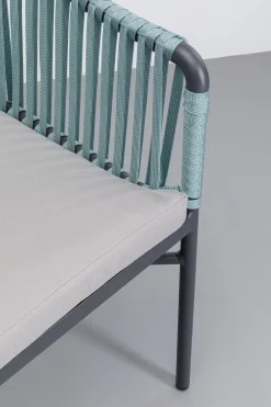 KARE Design Tuolit*Santanyi Tuoli Käsinojilla, Ulkokaluste, Petrooli