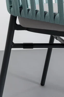 KARE Design Tuolit*Santanyi Tuoli Käsinojilla, Ulkokaluste, Petrooli