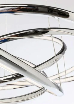 KARE Design Riippuvalaisimet*Saturn LED Riippuvalaisin, Kromi, Iso