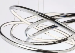 KARE Design Riippuvalaisimet*Saturn LED Riippuvalaisin, Kromi, Iso