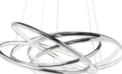 KARE Design Riippuvalaisimet*Saturn LED Riippuvalaisin, Kromi, Iso