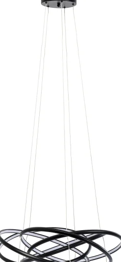 KARE Design Riippuvalaisimet*Saturn Riippuvalaisin Musta Ø72cm