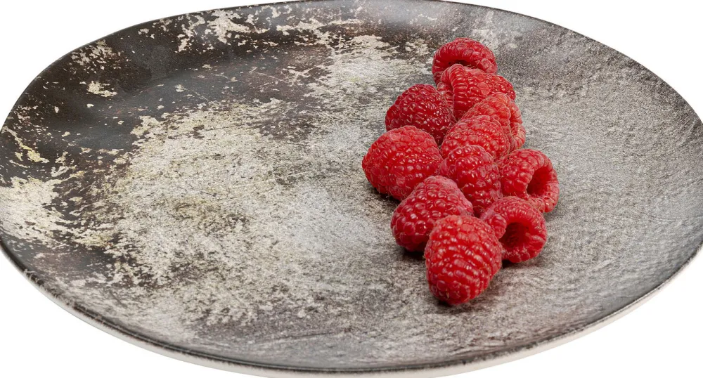 KARE Design Lautaset*Savannah Lautanen Brown/Grey Matt Ø20cm