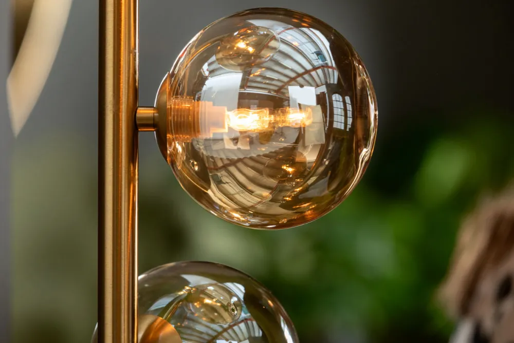 KARE Design Lattiavalaisimet*Scala Balls Lattiavalaisin Messinki 160cm