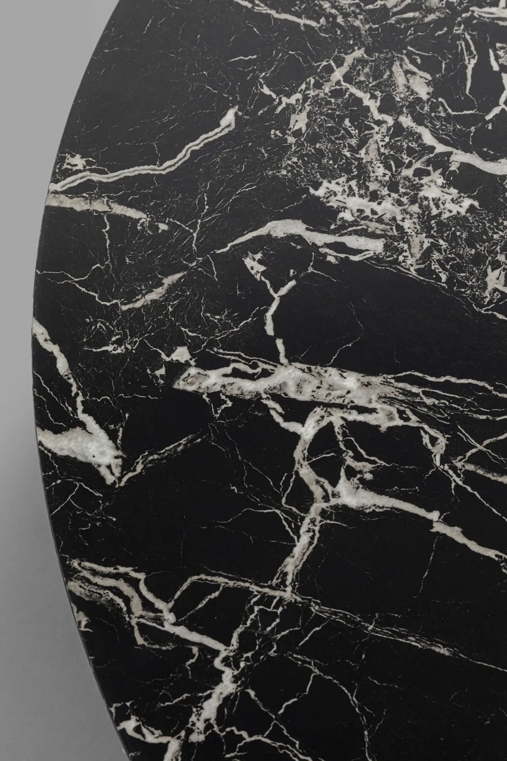KARE Design Sohvapöydät*Schickeria Marble Sohvapöytä Musta Ø80cm