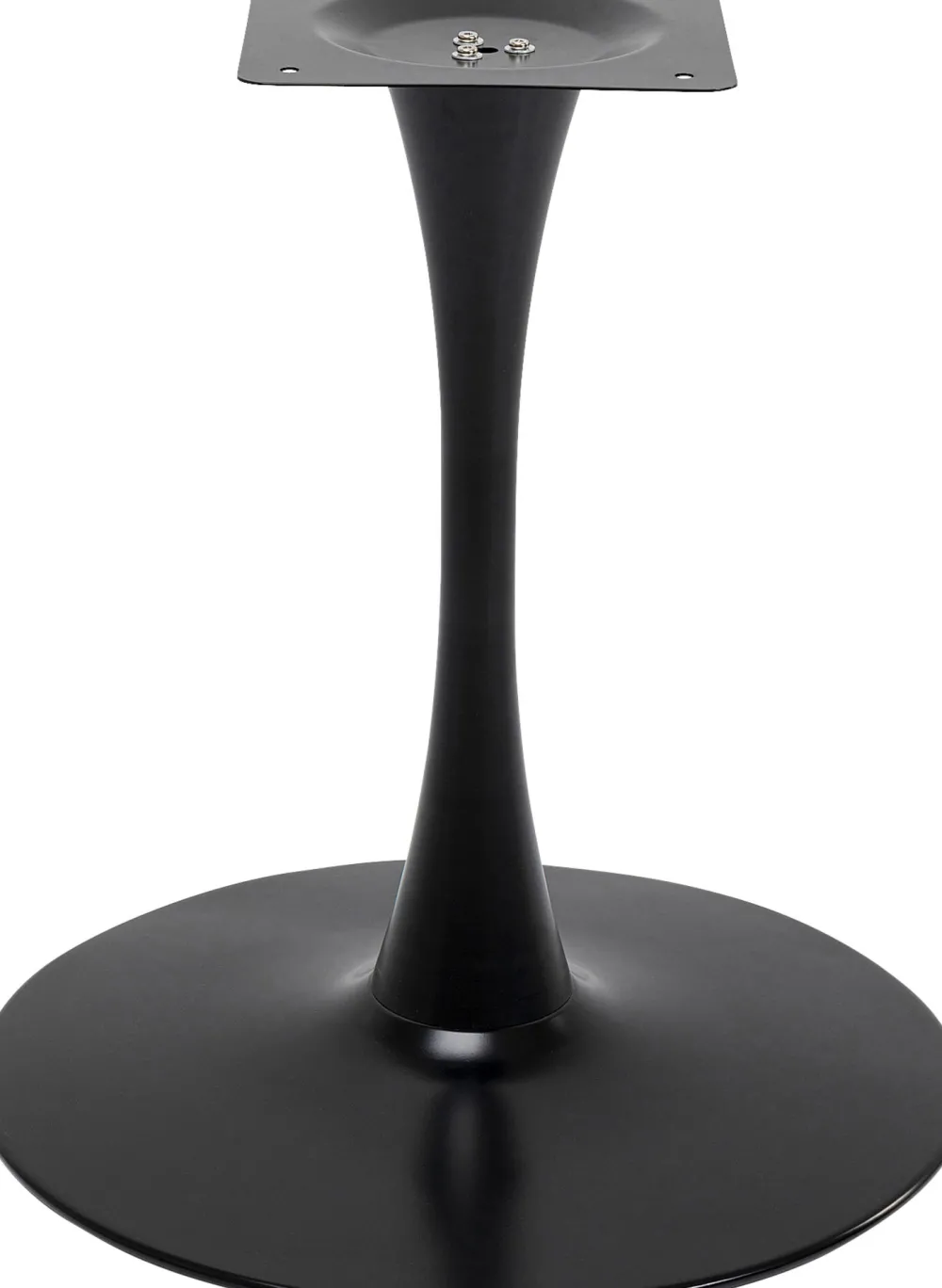 KARE Design Pöydät*Schickeria Pöydänjalka, Musta Ø110cm