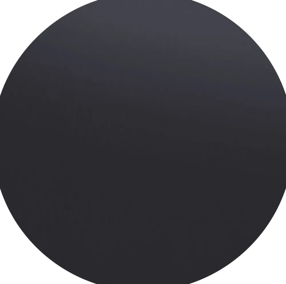 KARE Design Pöydät*Schickeria Pyöreä Pöytälevy, Musta Ø110cm