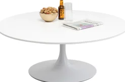 KARE Design Sohvapöydät*Schickeria Sohvapöytä Valkoinen Ø110cm