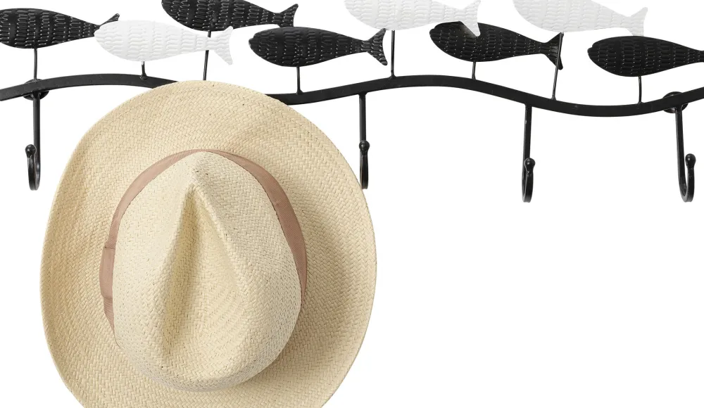 KARE Design Seinänaulakot*School Of Fish Vaatenaulakko 62cm