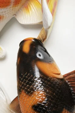 KARE Design Seinäkoristeet*School Of Koi Colore Seinäkoriste Monivärinen Ø102cm