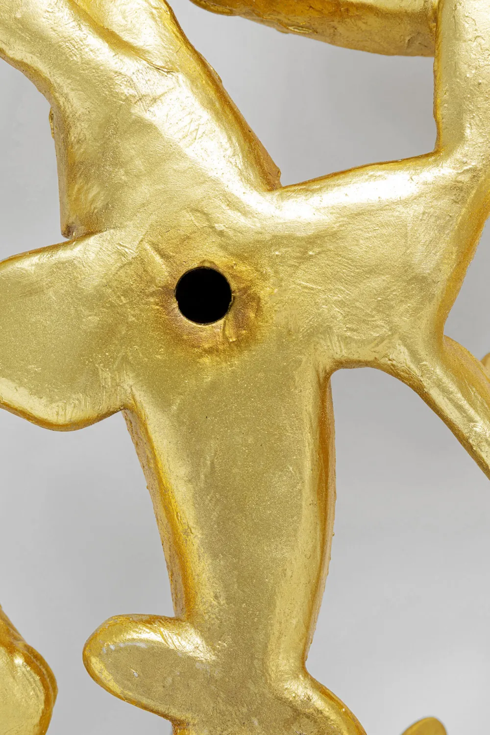 KARE Design Seinäkoristeet*School Of Koi Seinäkoriste - Kulta, Ø160cm