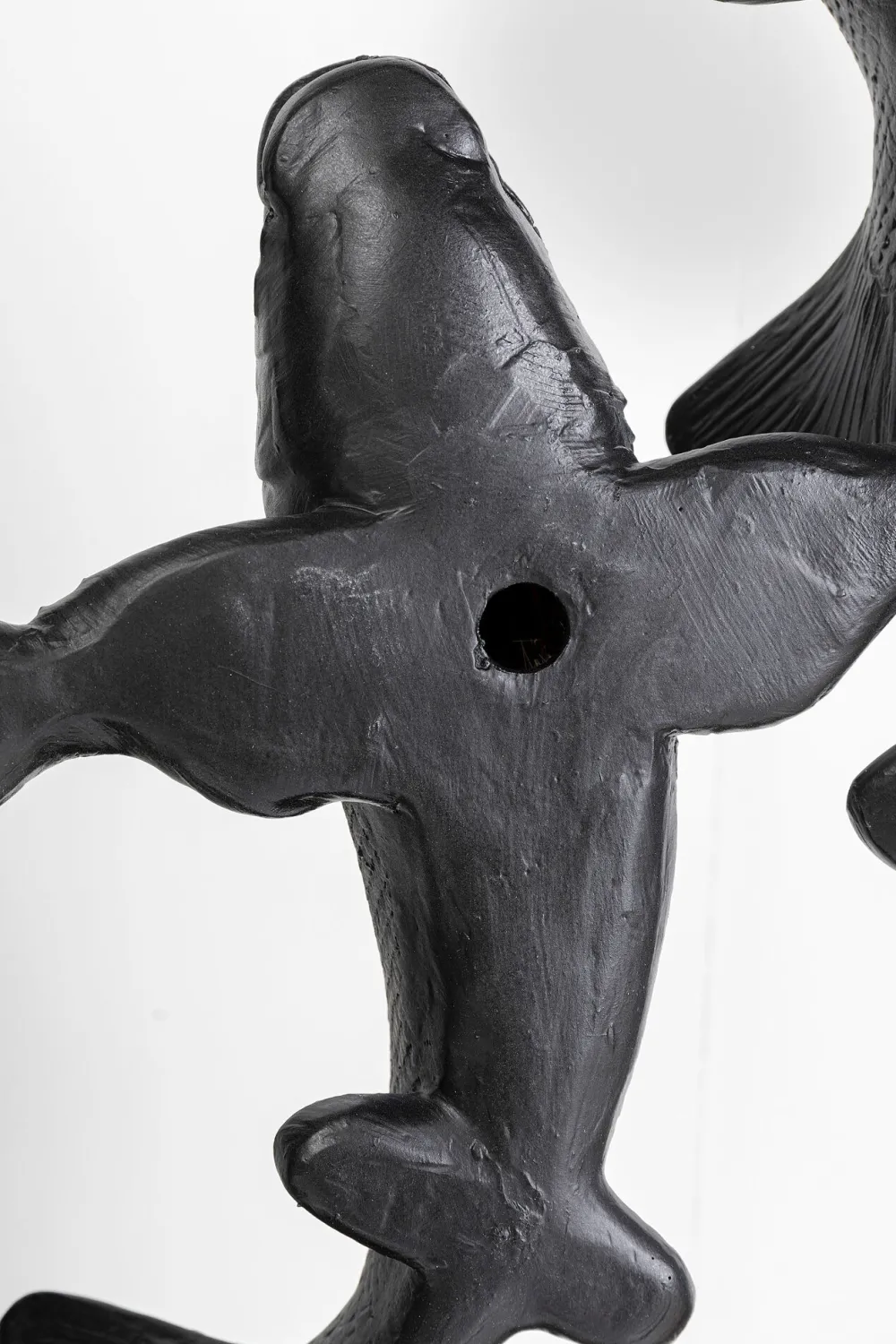 KARE Design Seinäkoristeet*School Of Koi Seinäkoriste - Musta Ø160cm