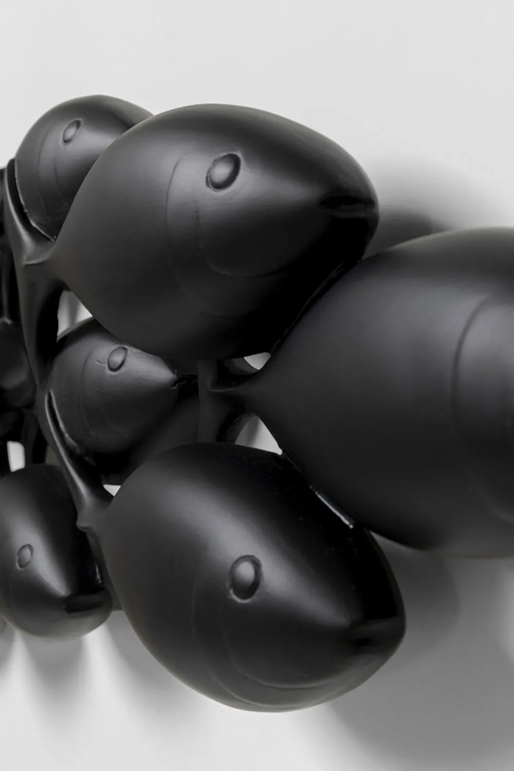 KARE Design Seinäkoristeet*School Of Tuna, Tonnikalat - Musta 181x41cm