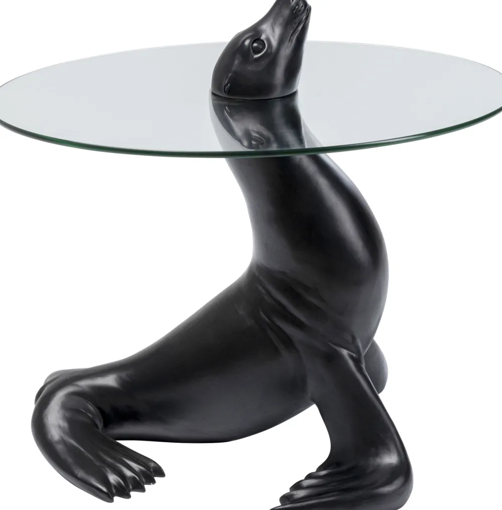 KARE Design Sohvapöydät*Sea Lion Merileijona Sivupöytä Ø50cm