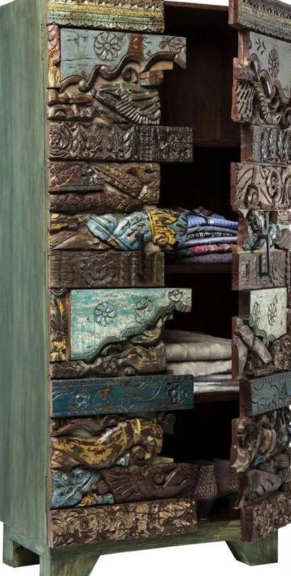 KARE Design Kaapit*Shanti Surprise Puzzle Kaappi, 2 Ovea