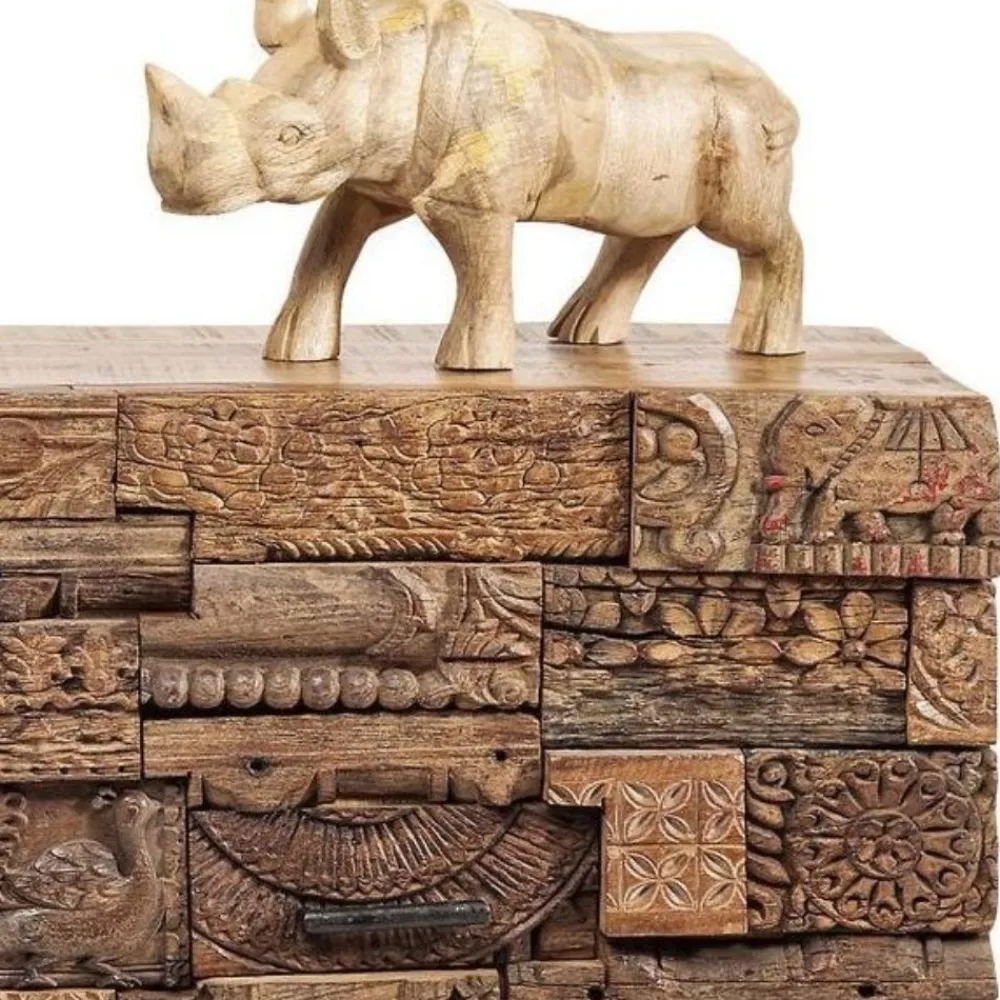 KARE Design Olohuone|Lipastot*Shanti Surprise Puzzle Nature Senkki