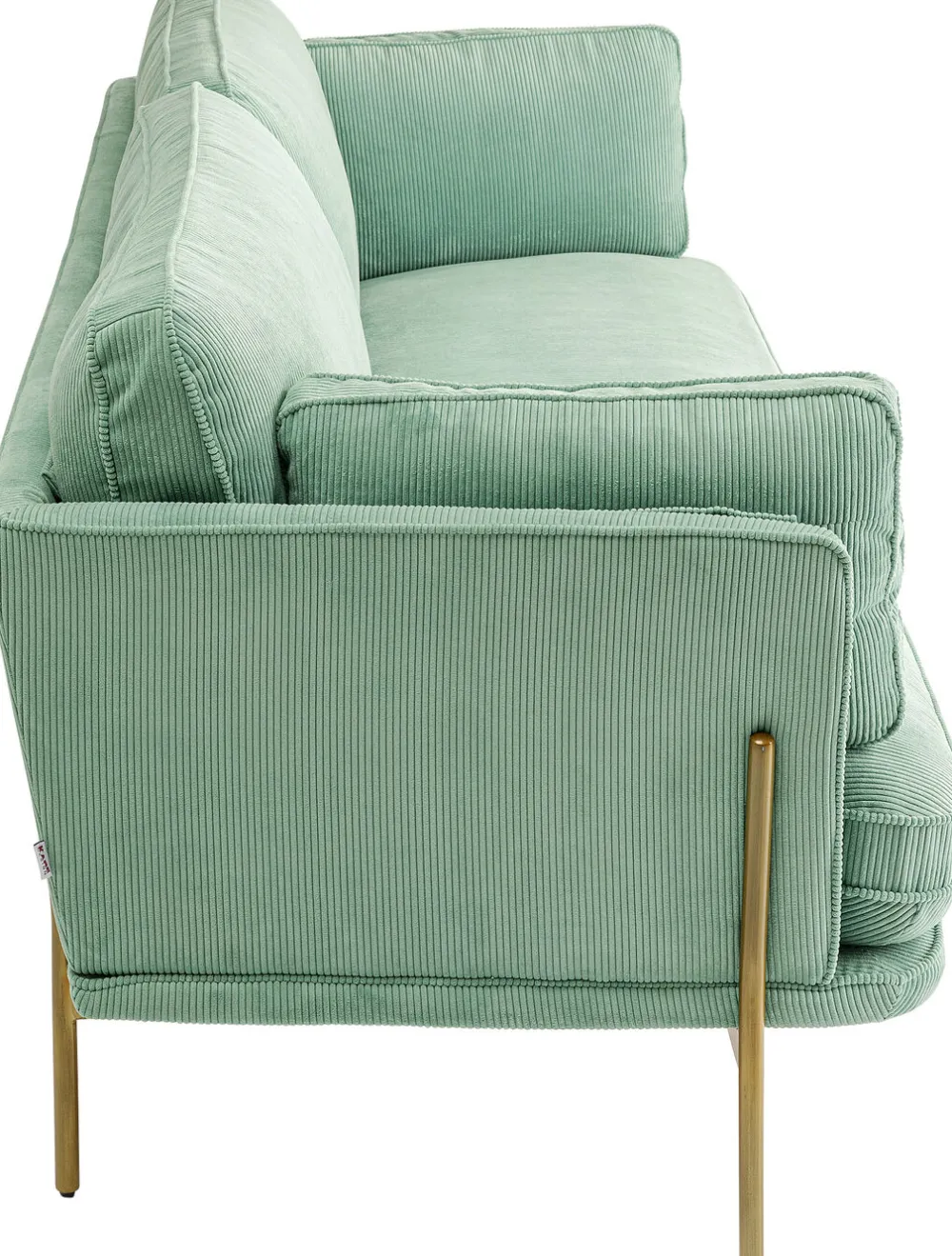 KARE Design Sohvat*Shirly Sohva 3-istuttava, Mintunvihreä 221cm