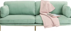 KARE Design Sohvat*Shirly Sohva 3-istuttava, Mintunvihreä 221cm