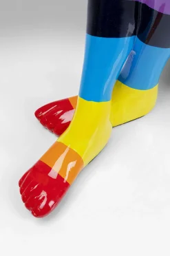 KARE Design Jalalliset Koriste-Esineet*Sitting Rabbit Rainbow Pupu, Jänis Koriste-esine 80cm