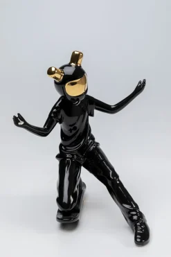 KARE Design Koriste-Esineet*Skating Astronaut - Skeittaava Astronautti, Musta 21cm