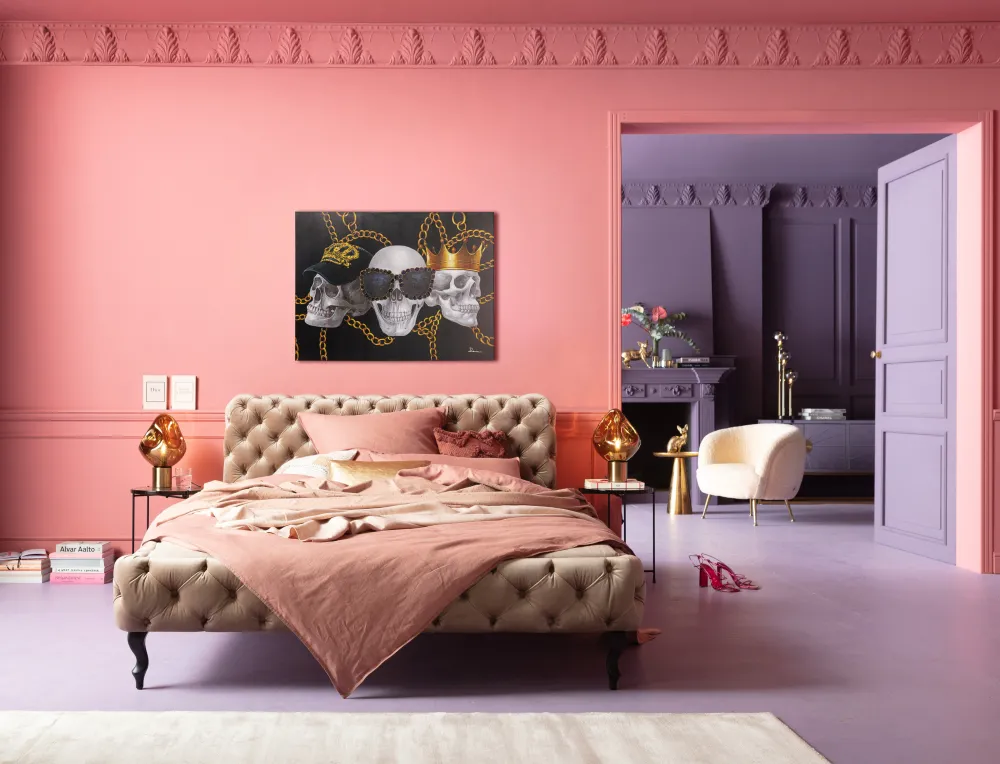 KARE Design Taulut*Skull Gang Canvastaulu 120x90cm