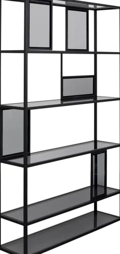 KARE Design Hyllyt*Skyler Smoke Hylly, Kirjahylly 115x195cm